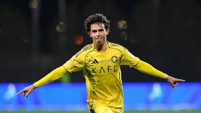 Al Nassr's Joao Felix scored twice in the 5-0 win over Al Khaleej. Reuters