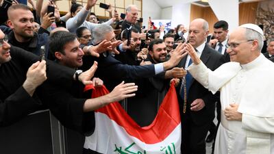 Pope Leo XIV met members of the Eastern Church during his first full week in charge at the Vatican. EPA