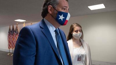 Ted Cruz said he would not vote to certify Joe Biden's election win. AFP