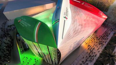 The Italian Expo 2020 Pavilion.