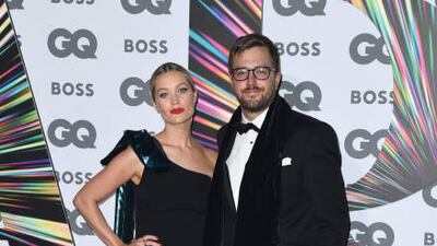 Laura Whitmore and Iain Stirling attend the GQ Men of the Year Awards at the Tate Modern on September 1, 2021 in London, England. Getty Images