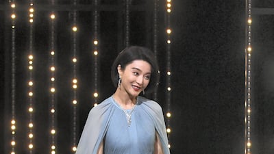 2017: Fan Bingbing wears Elie Saab to the opening ceremony of the Cannes Film Festival on May 17, 2017. AFP