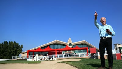 Peter German has been tournament director of the Abu Dhabi HSBC Championship since its inception 12 years ago. Satish Kumar for The National