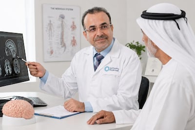 Dr Mohammad Ghatali, consultant neurologist at Mubadala Health Dubai. Photo: Mubadala Health Dubai