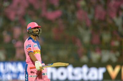 Rajasthan Royals opener Ajinkya Rahane scored his first IPL hundred since 2012. AFP
