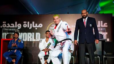 Rodrigo “Comprido” Medeiros believes the Abu Dhabi World Professional Jiu-Jitsu Championship has a "bright future." Christopher Pike / The National