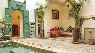 10. The spirit of Marrakesh is obvious in this traditionally charming riad in Morocco, with beds for up to eight people. All pictures courtesy Airbnb