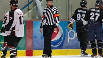 Henri Neva, the Finnish referee, says he is impressed by the facilities and quality of players in the Emirates Hockey League.