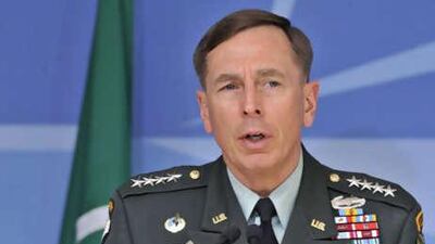 General David Petraeus visited Nato headquarters in Brussels today to confer with allies before heading to Afghanistan to take command of the faltering campaign.