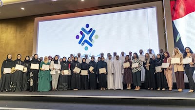 The Champion of Tolerance graduation ceremony held by the Ministry of Tolerance. Antonie Robertson / The National