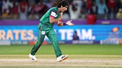 Desert Vipers' Pakistan pacer Naseem Shah picked up three wickets