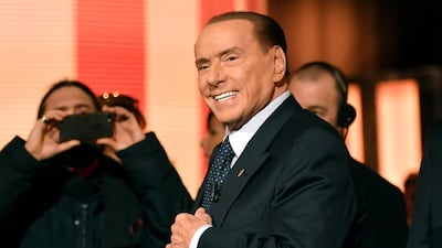 Silvio Berlusconi aims to make his political comeback ahead of the upcoming March general election. Andreas Solaro/AFP