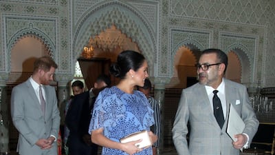 Markle hand delivered a letter from Britain's Queen Elizabeth II to King Mohammed VI of Morocco. Getty Images