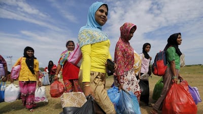 The United Nations has called on countries around the Andaman Sea not to push back the thousands of desperate Bangladeshis and Rohingya Muslims from Myanmar now stranded in rickety boats and to rescue them instead. Beawiharta/Reuters