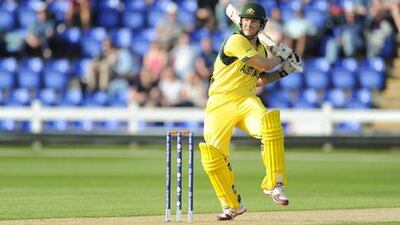 Shane Watson's century proved to be a rescue-act for Australia. Matthew Horwood / Getty Images