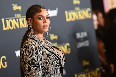 Beyonce created a soundtrack album for 'The Lion King'. AFP