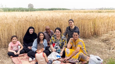 Coptic Christian families celebrate Sham El Nassim. Getty Images