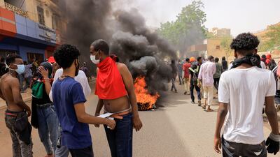 Security forces fire tear gas and stun grenades at protesters. Reuters