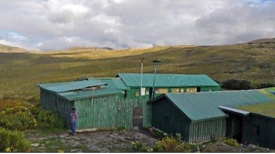 Old moses hut.