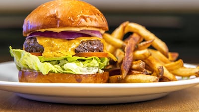 The 'Dubai Mall' burger at Clinton St Baking Company