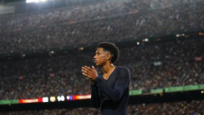 Alejandro Balde 7 - The 18-year-old usually plays left-back but was at right-back against Celta and performed well in his seventh straight league start, especially when combing with Raphiniha. EPA