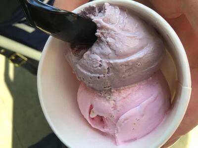 Ice cream at Salt & Straw, Portland. Courtesy Rosemary Behan
