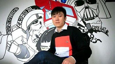 Fu Jun, the founder of online video advertising company Wimi Media, says state-owned banks are not doing enough for small and medium-sized companies. Jonathan Browning for The National