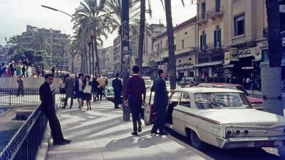 Beirut in 1967, a year after the fall of Intra Bank. Alamy