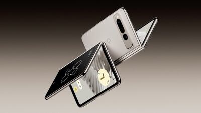 The Google Pixel Fold is reported to have a 7.6-inch main screen, similar to Samsung's flagship Galaxy Z Fold. Photo: Google