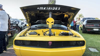 A 2014 Dodge Challenger called The Punisher owned by John Constantine. Leslie Pableo for The National