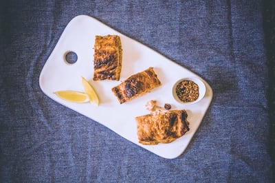 Salmon kulebyaka. Courtesy Scott Price