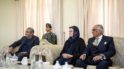 Pakistani dignitaries who accompanied Mr Sharif