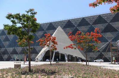 The Grand Egyptian Museum is projected to open in November. Photo: Egypt's Ministry of Tourism and Antiquities