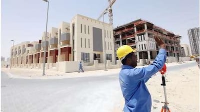 Townhouses at Sandoval Gardens being developed by Bavaria Gulf Property Development sold for Dh700 a square foot when the project was launched in 2007.