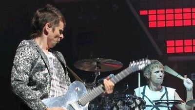 SAN FRANCISCO, CA - AUGUST 13: Matthew Bellamy of Muse performs during the Outside Lands Music Festival 2011 on August 13, 2011 in San Francisco, California. (Photo by Douglas Mason/Getty Images)