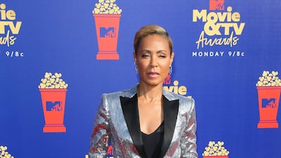Jada Pinkett Smith arriving at the 2019 MTV Movie & TV Awards. AFP