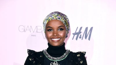 Model Halima Aden is one of the star names taking part in Fashion Futures. Getty