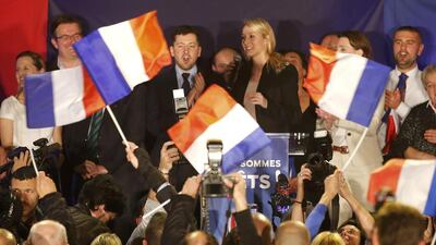 Marion Marechal-Le Pen, candidate for National Front managed to establish herself as a major player in France's political landscape in Sunday's regional election by gaining more than 40 per cent votes for the vast Provence-Alpes-Cote-d'Azur (PACA) region in the south, placing her on course for a landmark win next week. Jean-Paul Pelissier/Reuters