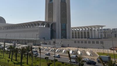 The minaret. Reuters