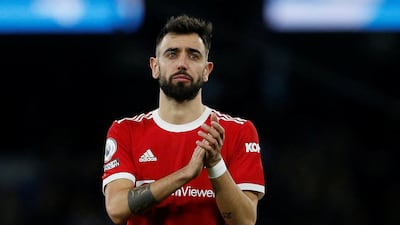 Manchester United's Bruno Fernandes has extended his contract with the club. Reuters