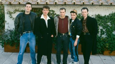 Were Spandau Ballet top of the charts when you came to the UAE?