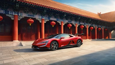 The BYD Yangwang U9 can go from 0-100kph in about two seconds and has a top speed of more than 300kph