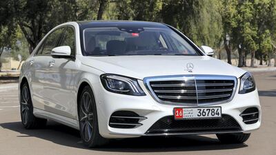 The S 450 costs from Dh525,000. Chris Whiteoak / The National