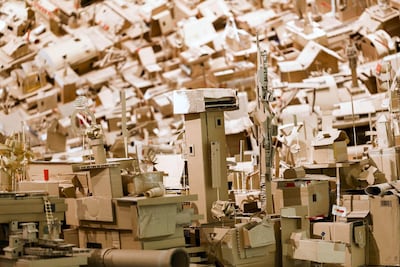 Installation and detail shots of the work of Isabel and Alfredo Aquilizan. Courtesy At Maculangan of Pioneer Studios