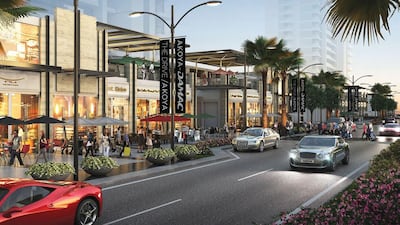 The Drive at Akoya. Courtesy Damac