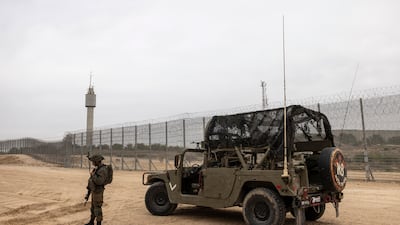 The 65-kilometre barrier includes radar systems, maritime sensors and a network of underground sensors to detect militant tunnels.