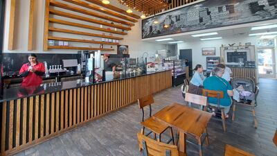 The first Qahwah House cafe opened in Dearborn in 2017. Stephen Starr / The National