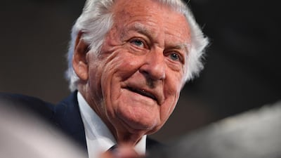 Former Australian Prime Minister Bob Hawke has died at the age of 89. EPA