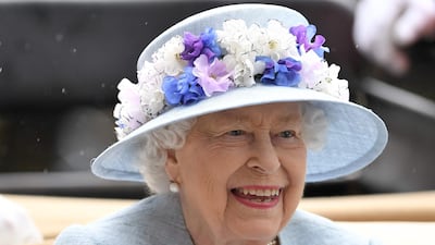 Britain's Queen Elizabeth II arrives by carriage on Day 2 of the Royal Ascot horse racing meet, in Ascot, west of London. AFP