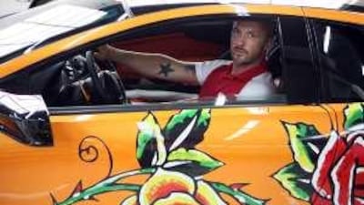 Swen Roters, the owner of Foilacar, offers a Swarovski Crystal body treatment for your car that will set you back Dh300,000.